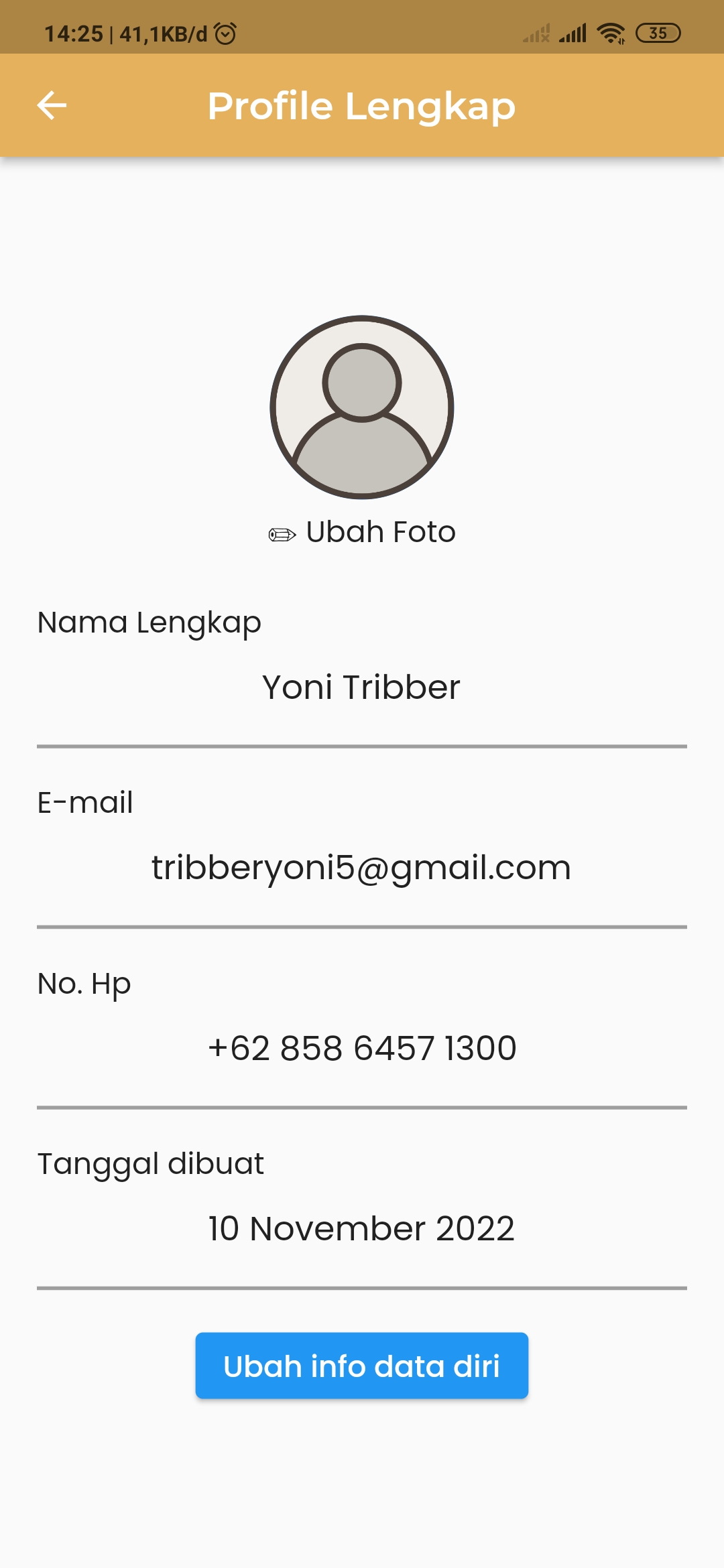 Edit Profile