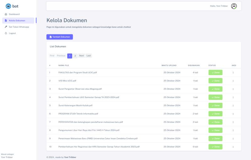Admin Interface 1